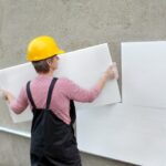 Работы по утеплению стен пенопластом под сайдинг Утепление стен дома пенопластом