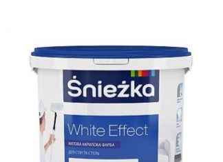 Краска Снежка: классификация и сфера применения Краска Снежка: классификация и сфера применения