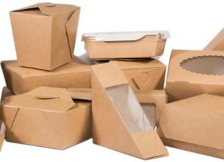 Бумажная упаковка для еды на вынос Бумажная упаковка для еды на вынос