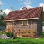 Преимущества строительства бани из кирпича