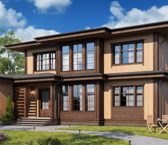 Какие есть преимущества у дома из вертикального бруса?