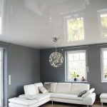 Особенности установки натяжного потолка