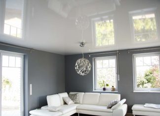 Особенности установки натяжного потолка