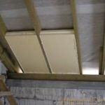 Утепление крыши гаража