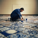 Ходьба после укладки плитки на пол: когда это безопасно?