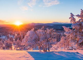 Зимняя сказка — где провести красивую зиму?