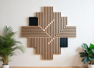 Креативные идеи декора стен с использованием дерева