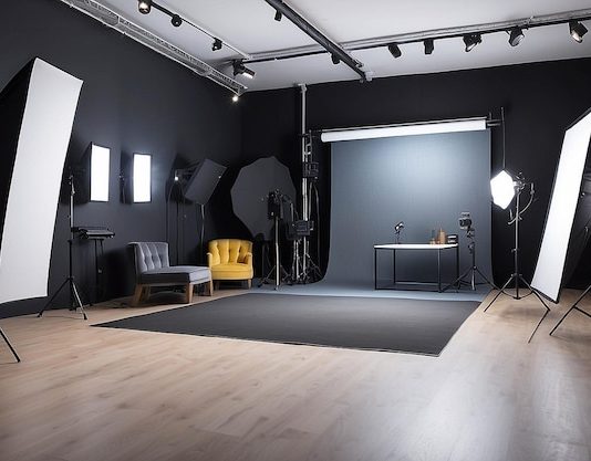 Эффективное зонирование пространства в студии для удобства и стиля