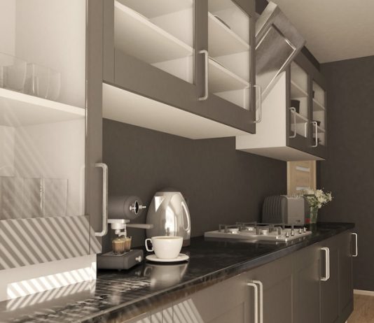 Современное обустройство кухни в стиле хай-тек