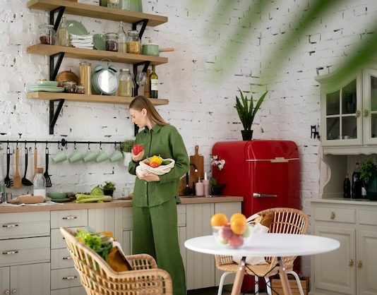 Эффективная организация пространства на кухне с островом