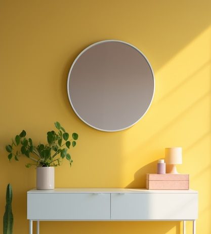 Искусство декорирования стен зеркалами