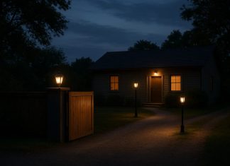 Ремонт в загородном доме: как осветить территорию